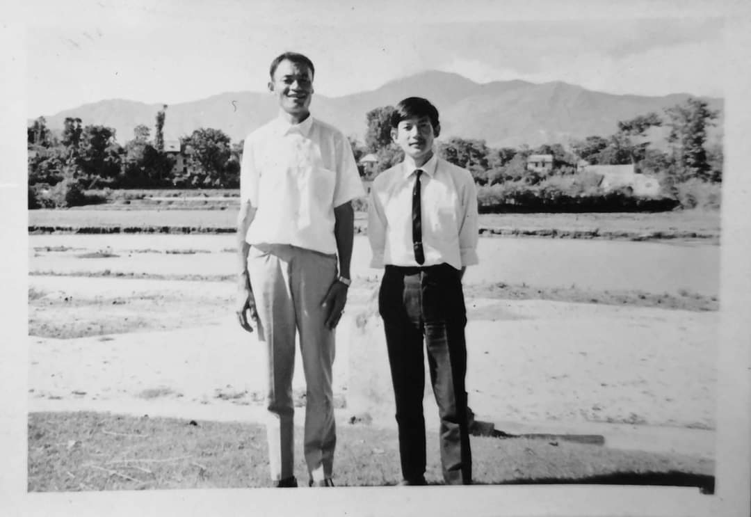 An early photograph of Gopal Dangol