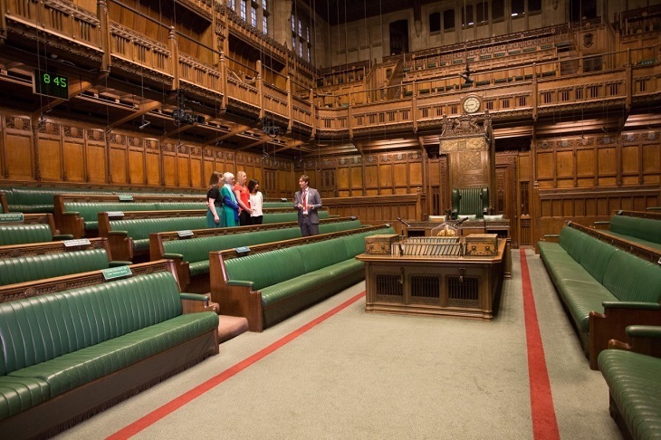 House of Commons chamber linked to the Tiffin Award nomination